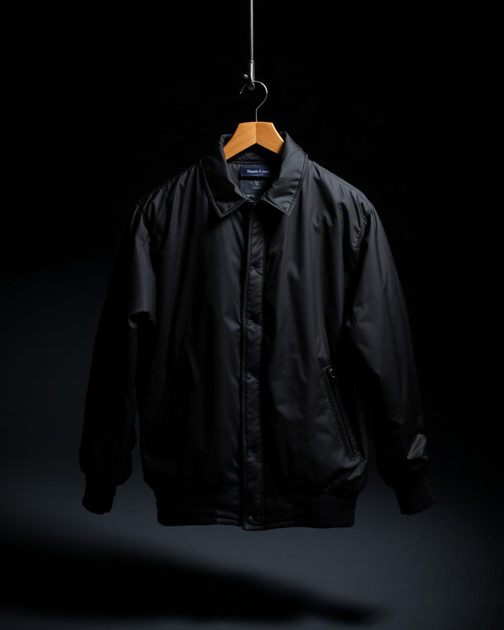 Coach Jacket — Obsidian